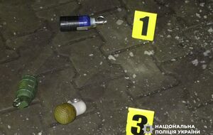 Унаслідок вибуху бойової гранати травмувалося двоє поліцейських