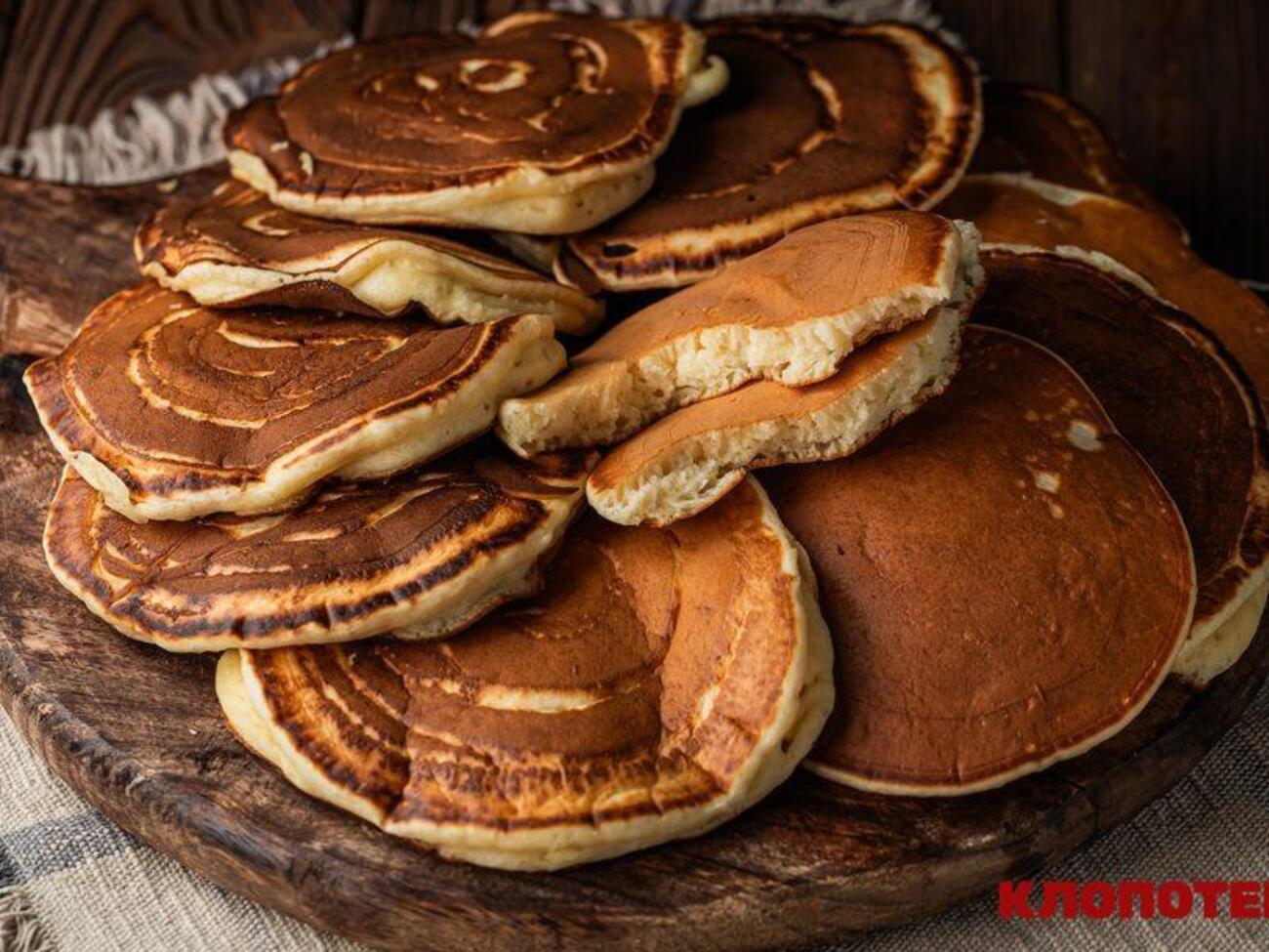 Панкейки имеют нежную структуру