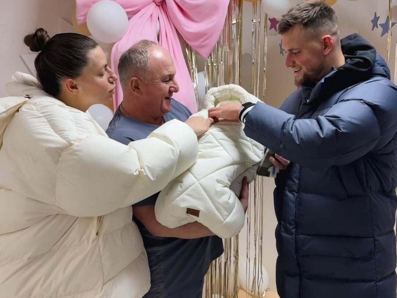 У спортсменов родилась дочь