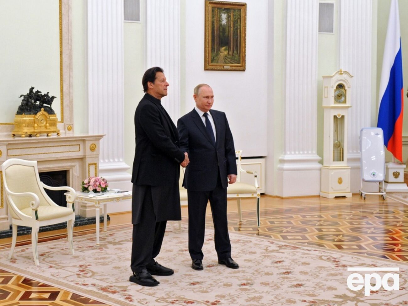 Путин провел с Ханом более двух часов в день российского вторжения в Украину