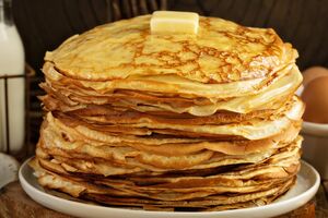 Для теста понадобится 200 мл молока