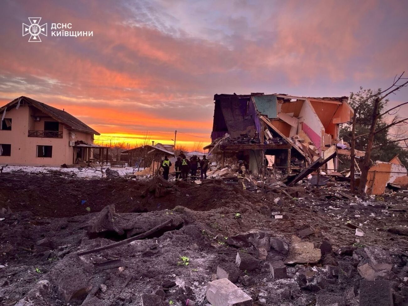 Разрушения зафиксированы в пяти районах Киевской области