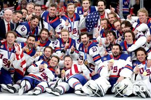 Сборная США по хоккею выиграла на Олимпиаде впервые с 1980 года