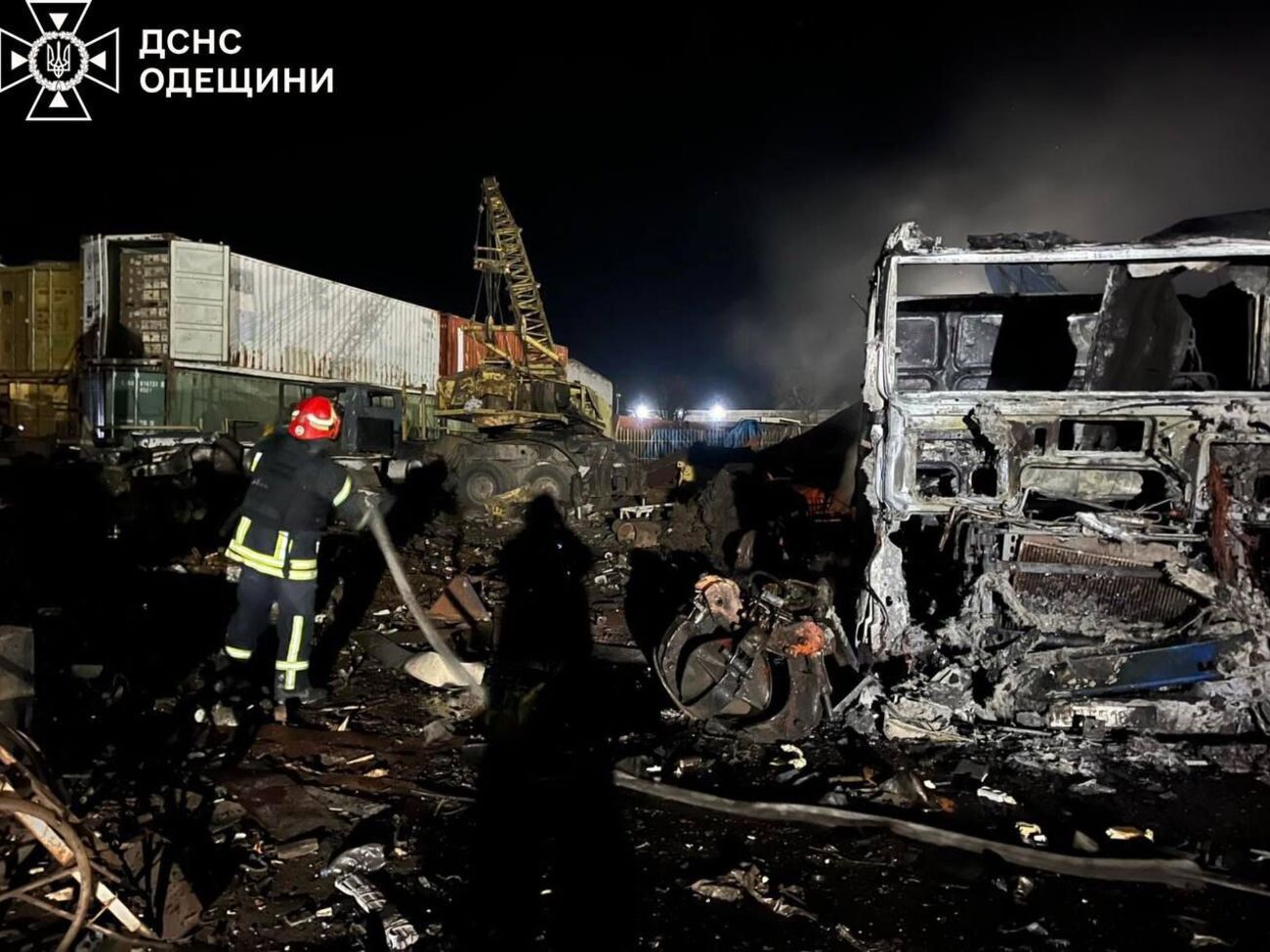 Под огнем была гражданская инфраструктура