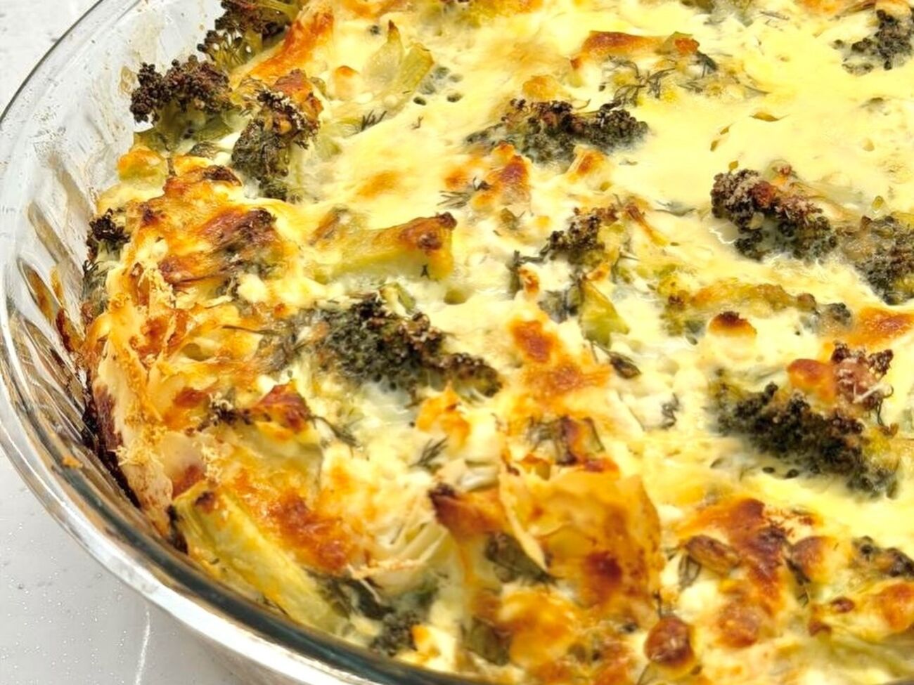 Запеканку подают охлажденной