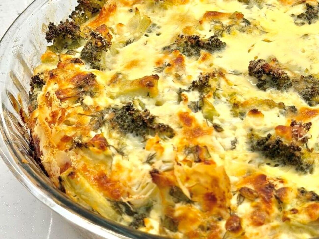 Запеканку подают охлажденной