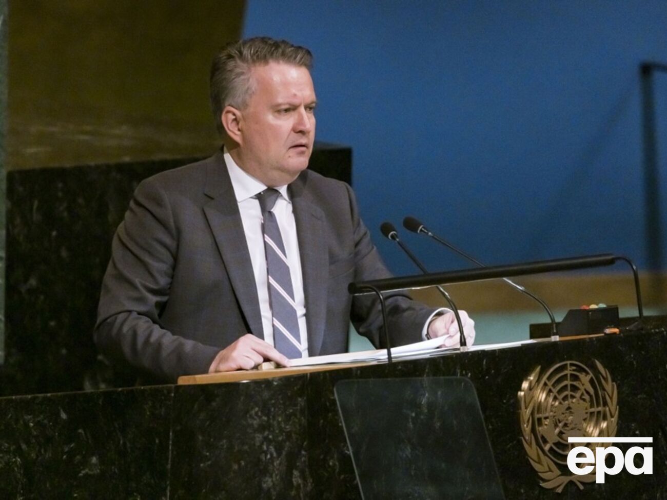 Кислица напомнил, что на момент нападения на Украину РФ председательствовала в Совбезе ООН