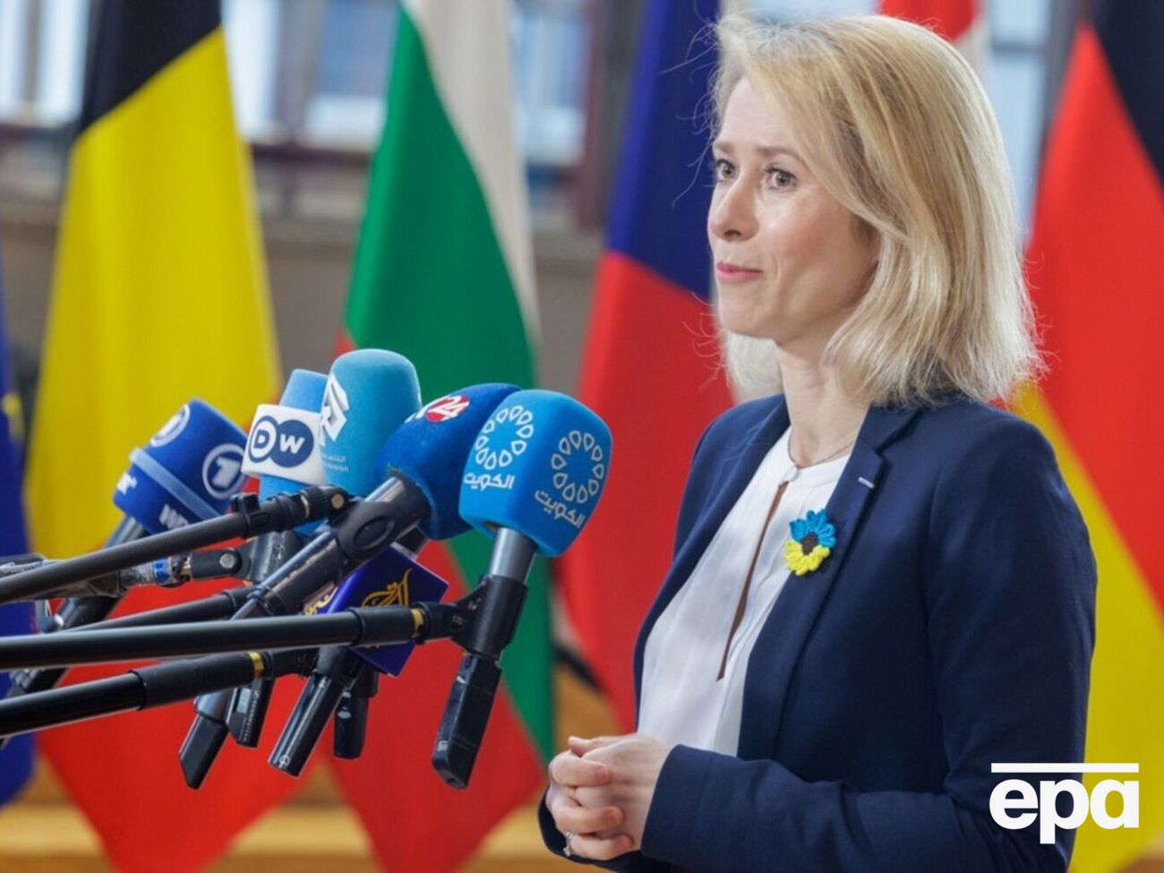 Каллас: Ми не хочемо, щоб воєнні злочинці й саботажники ходили нашими вулицями