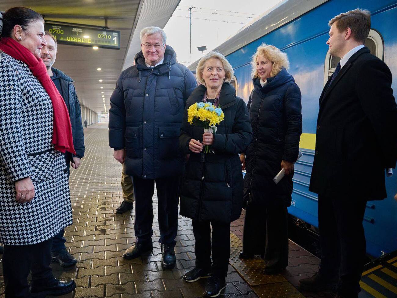 Фон дер Ляйен заверила в непреклонной поддержке Украины