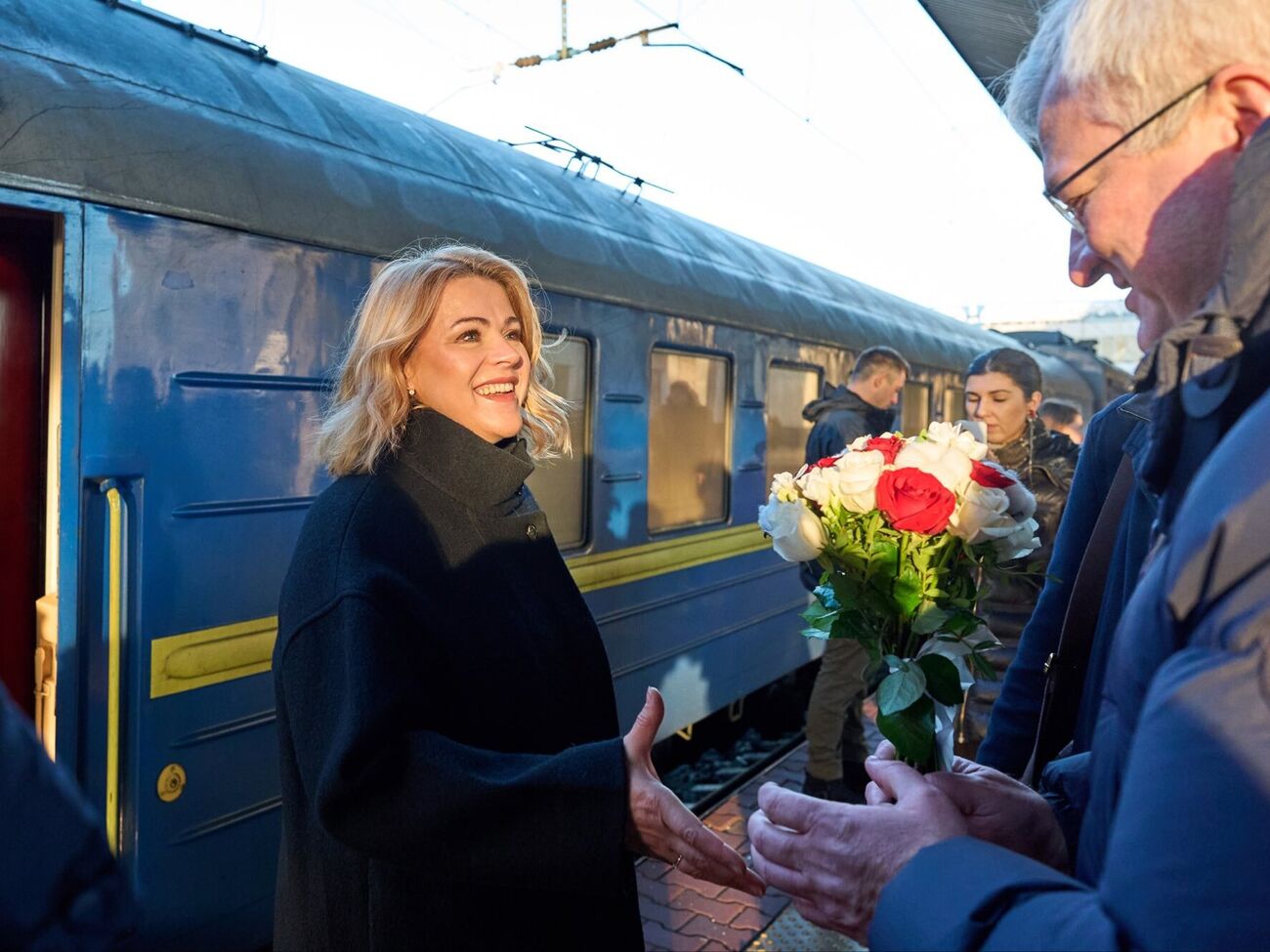 У Києві високопосадовців зустрічав Андрій Сибіга