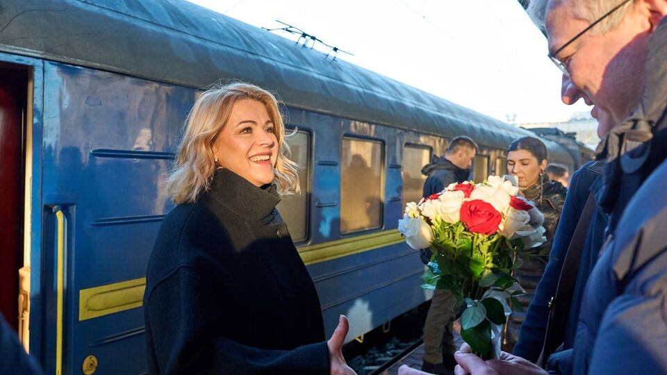 В Киеве высокопоставленных чиновников встречал Андрей Сибига