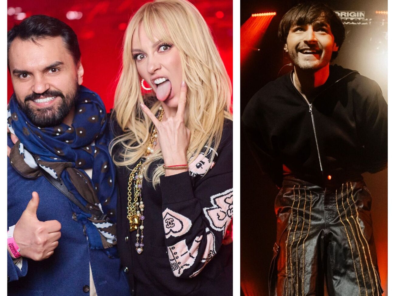 Полякова прийшла на концерт Khayat разом із Ясинським