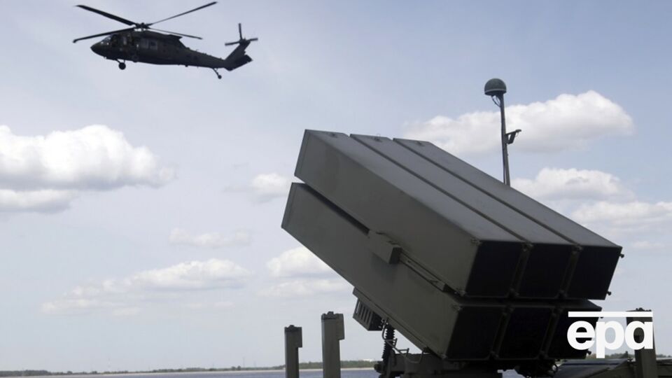 В Украине есть соответствующая инфраструктура систем противовоздушной обороны NASAMS для защиты основных объектов