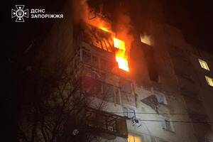 Через атаку РФ сталися пожежі у квартирах