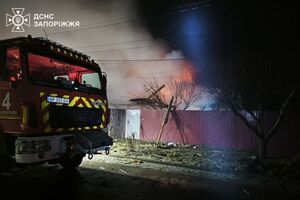 Из-за обстрела возникли пожары
