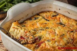 Запіканку подають охолодженою