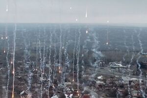Оккупанты выжигают Константиновку