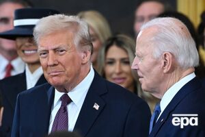 Байден раскритиковал Трампа из-за молчания по поводу годовщины полномасштабного вторжения РФ в Украину