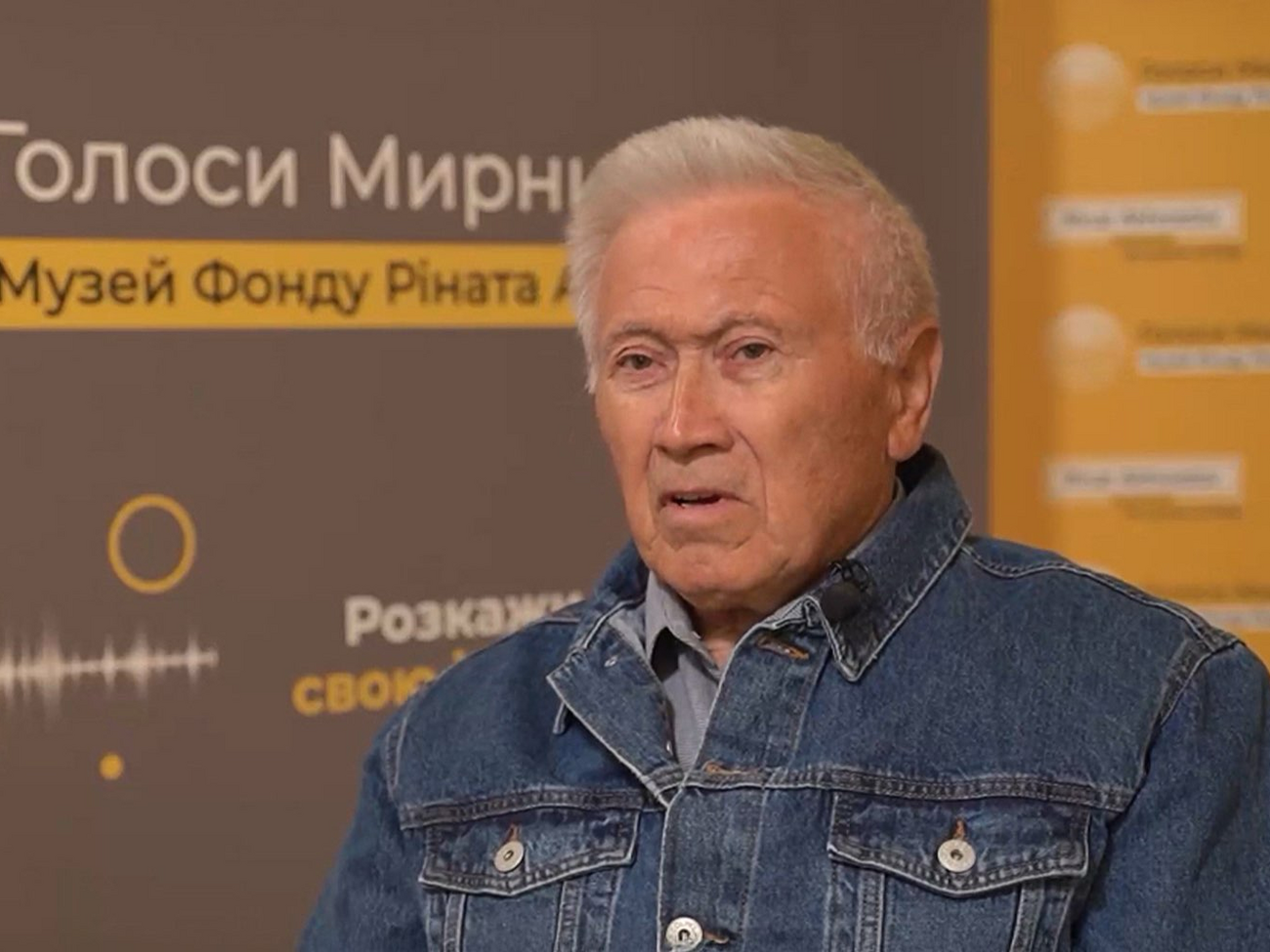 Виталий из Мариуполя доверил свою историю музею "Голоса Мирных"