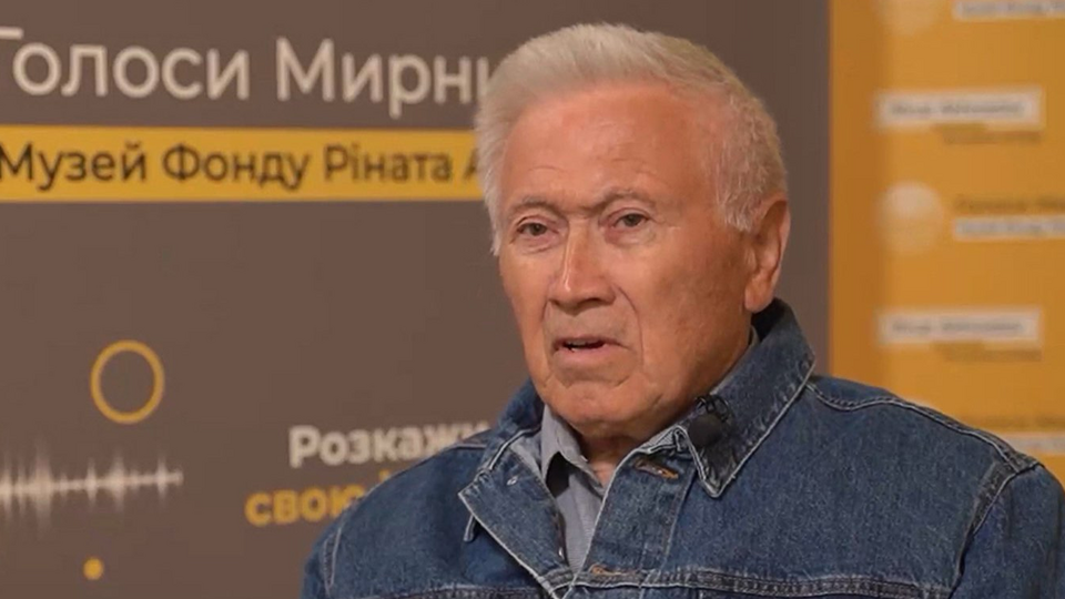Виталий из Мариуполя доверил свою историю музею "Голоса Мирных"
