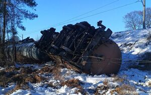 По официальной информации, в результате схождения вагонов никто не пострадал