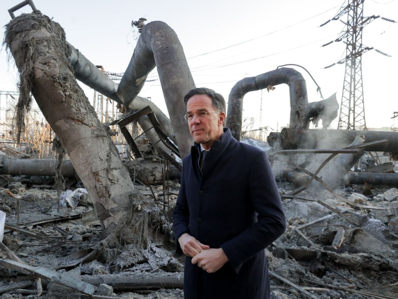 Рютте 3 лютого відвідав одну з київських ТЕЦ