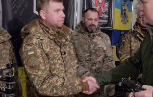 "Украинская команда" передала дроны батальону "Свобода"