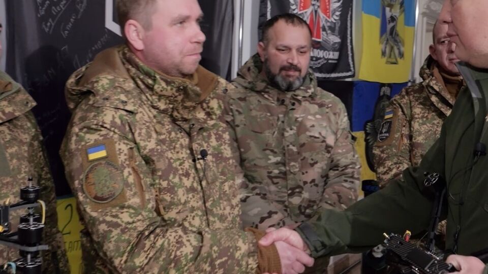 "Украинская команда" передала дроны батальону "Свобода"