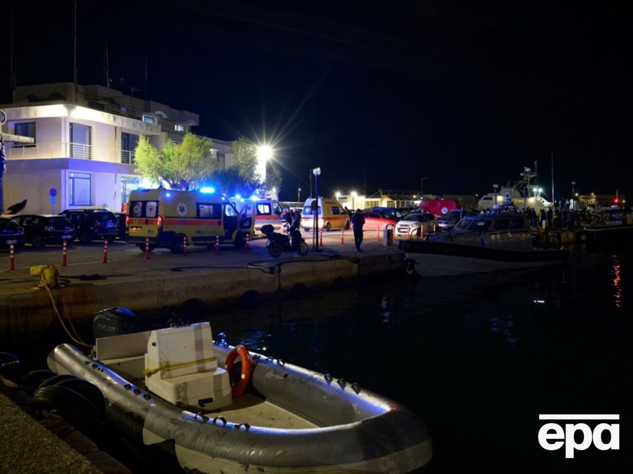 Лодка с мигрантами следовала со стороны Турции