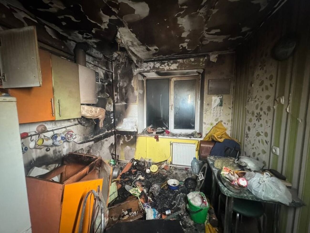 Пожары произошли в домах на улицах Героев Майдана и Антоновича