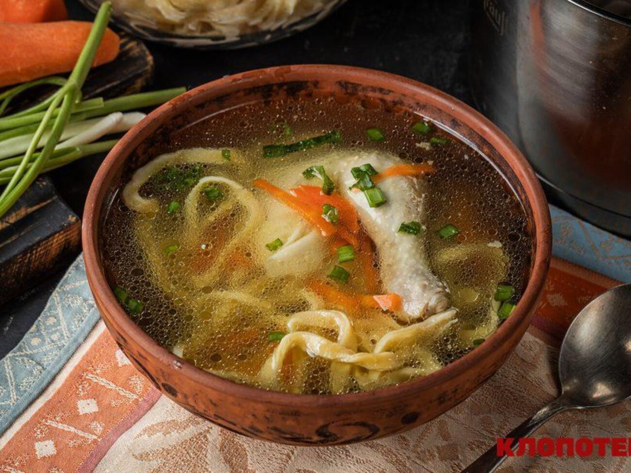 Поливку подают горячей