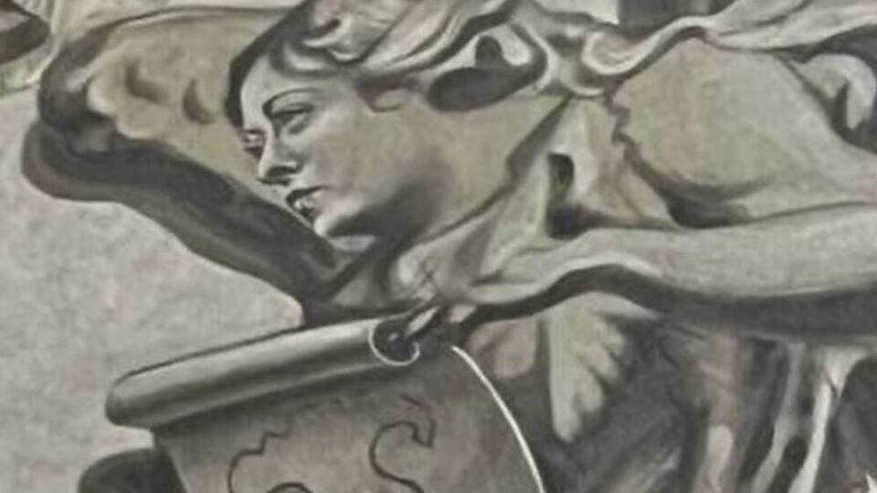 В часовне в Риме зарисовали лицо ангела, который после реставрации фрески походил на Мелони