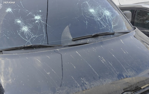 По автомобілю з поліцейськими і представниками ТЦК стріляли