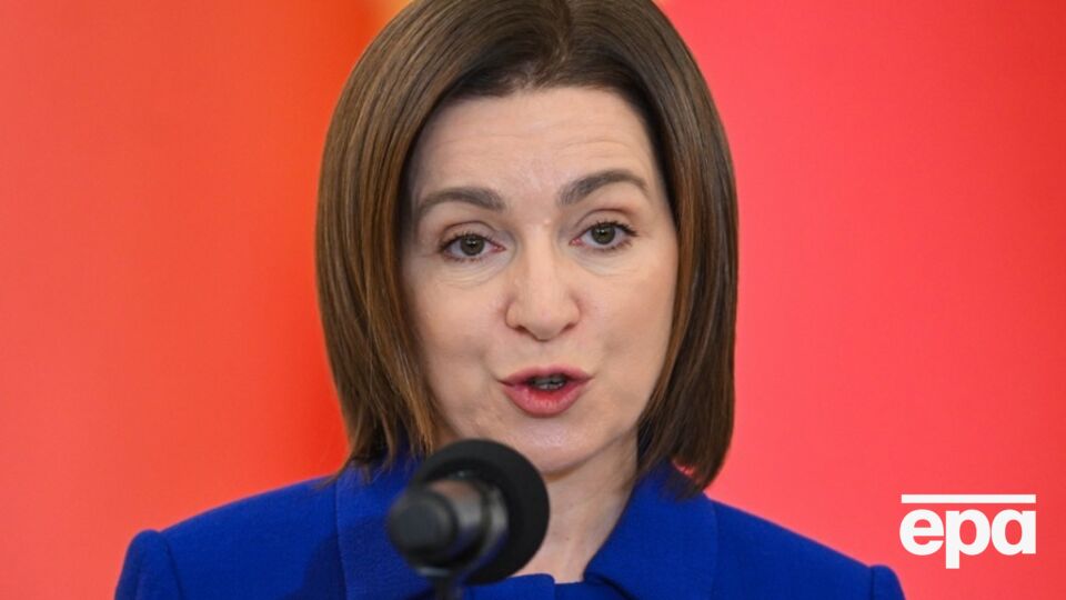 Санду заявила, що українці, які повернулися з полону, заслуговують на Нобелівську премію миру