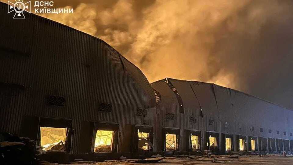 РФ атакувала склади безпілотниками