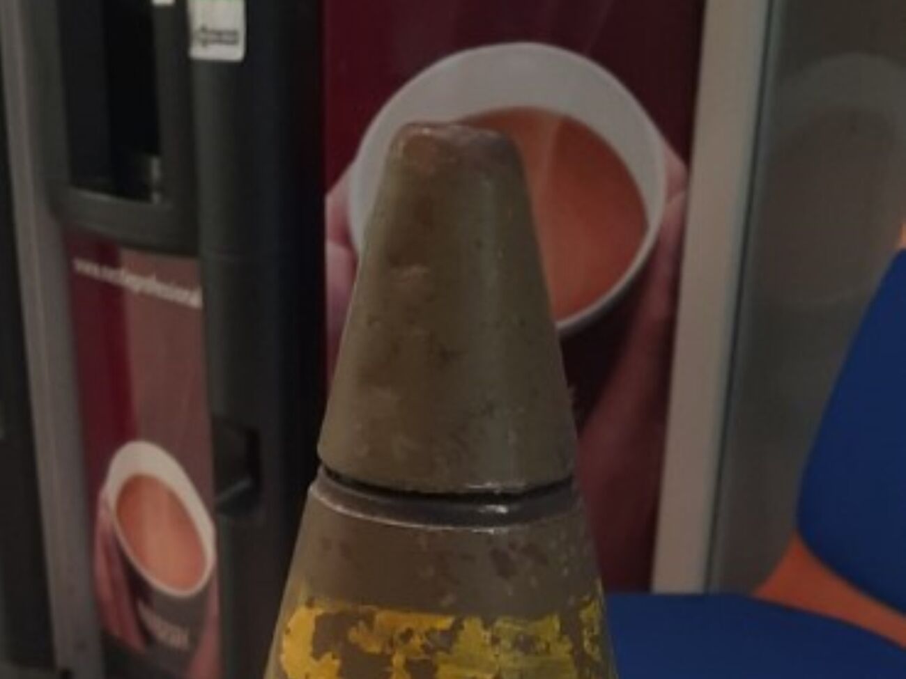 Женщина нашла снаряд у своего сына