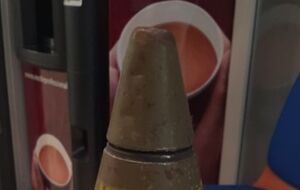 Женщина нашла снаряд у своего сына