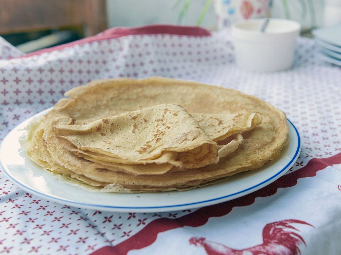 Млинці смажать перед подаванням