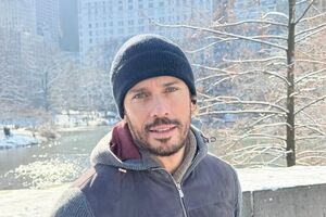 Уперше свій новий образ Галкін показав підписникам 19 січня