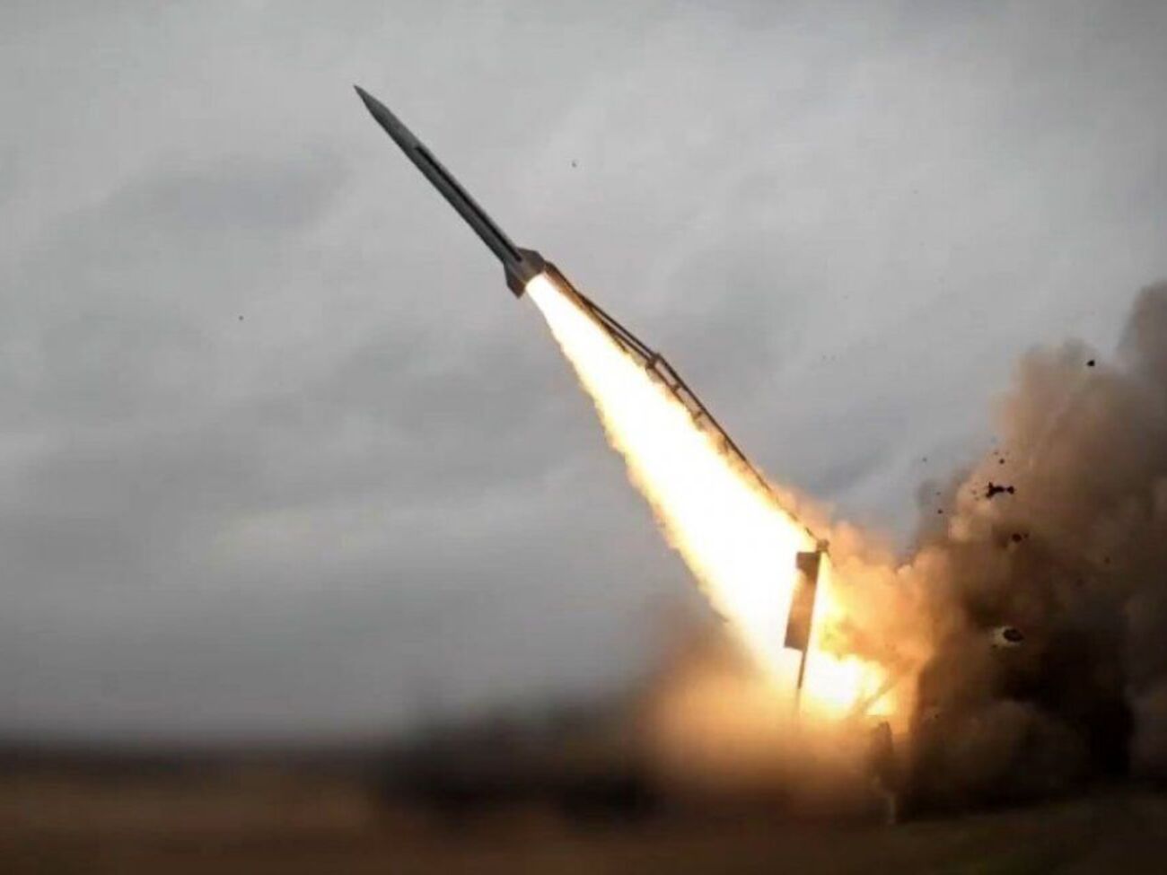 Видео пуска украинской баллистической ракеты FP-7 опубликовали 27 февраля