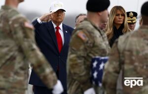 7 березня Трамп і його дружина Меланія взяли участь у переданні тіл американських військовослужбовців, які загинули від вибуху в Ірані