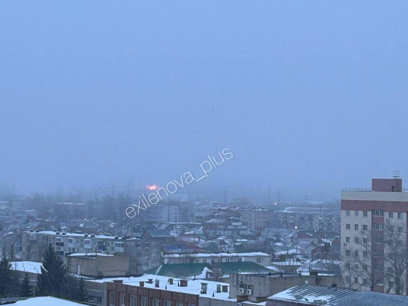 На заводе возник пожар