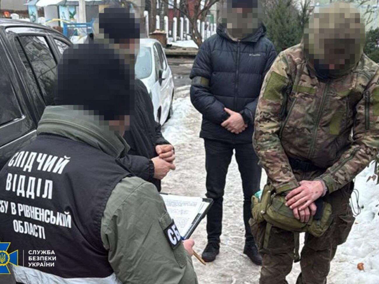 Підозрюваний одягнув форму для конспірації, розповіли в СБУ