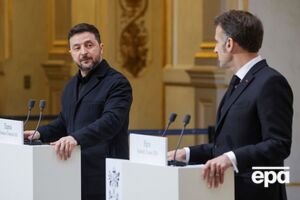 Макрон пообещал приложить максимум усилий для разблокирования кредита для Украины