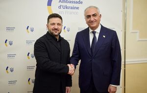 Зеленский во Франции встретился с Пехлеви