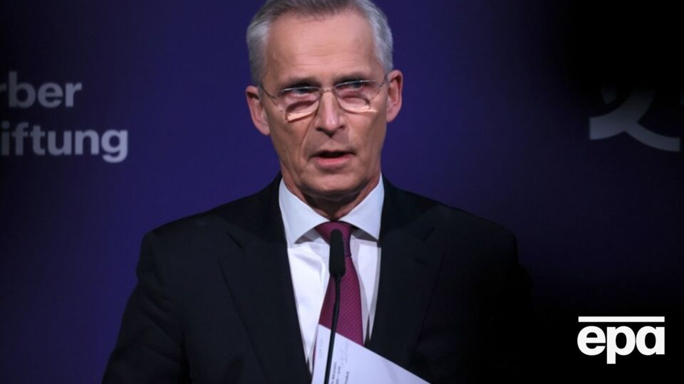 Столтенберг попередив, що частину військового обладнання, потрібного Україні, перекидають на Близький Схід для захисту від іранських атак