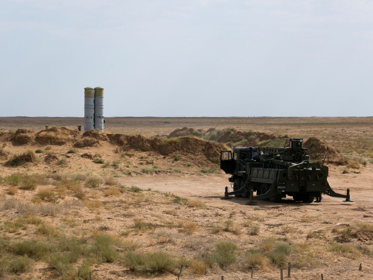 Під удар потрапила, зокрема, пускова установка комплексу "Тріумф"