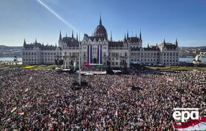 У столиці Угорщини відбулися масові мітинги