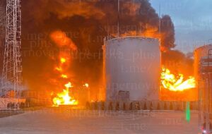 Власти сообщили о пожаре на базе