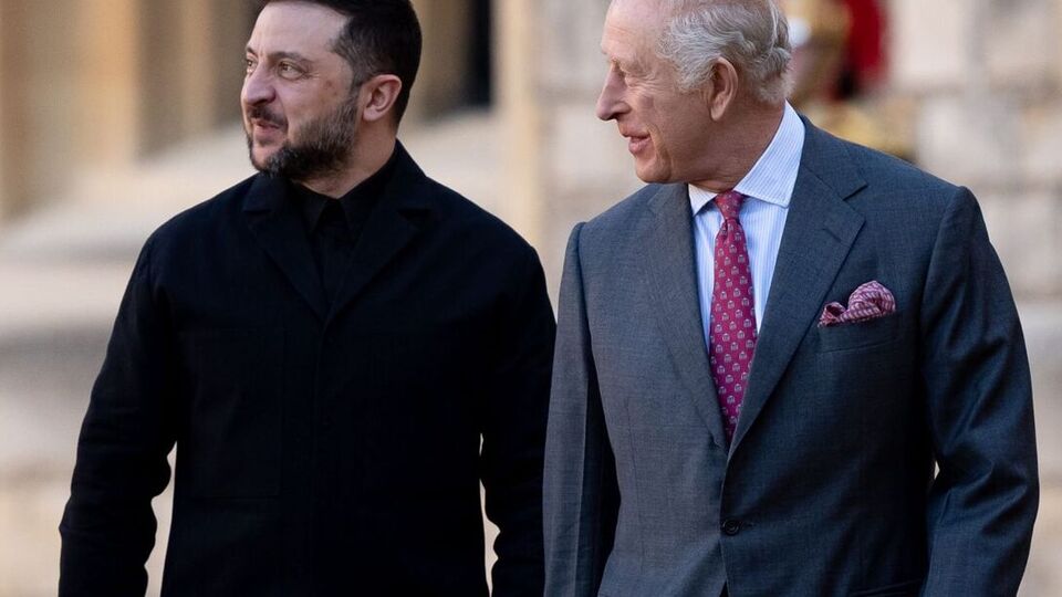 В 2025 году Зеленский трижды встречался с королем Великобритании